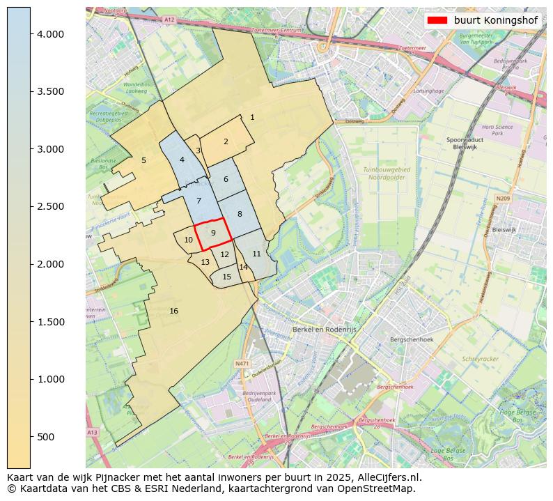 Afbeelding van de buurt Koningshof op de kaart.