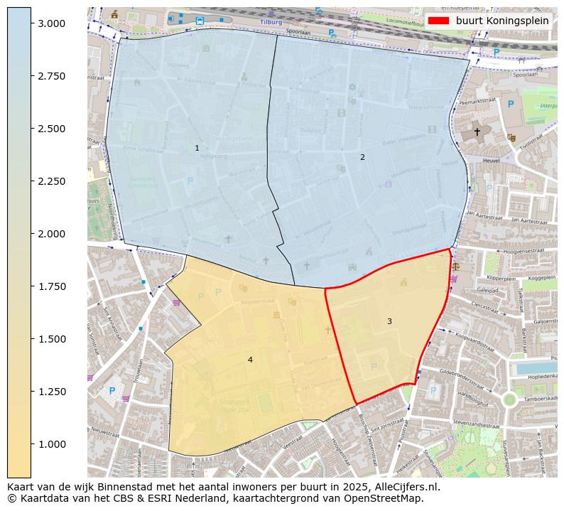 Afbeelding van de buurt Koningsplein op de kaart.