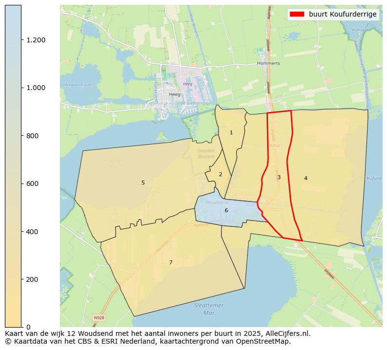 Afbeelding van de buurt Koufurderrige op de kaart.