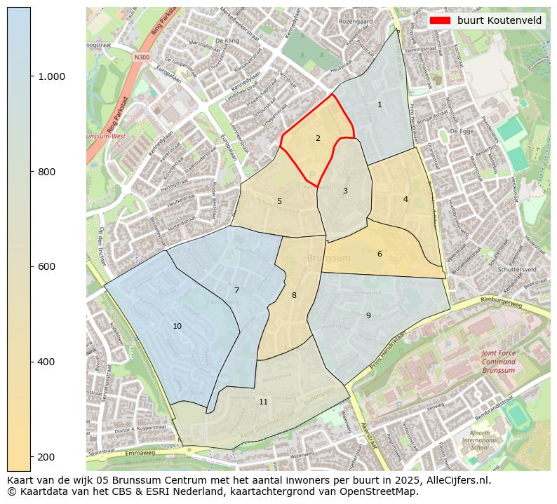 Afbeelding van de buurt Koutenveld op de kaart.