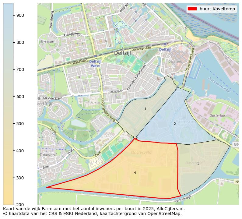 Afbeelding van de buurt Koveltemp op de kaart.