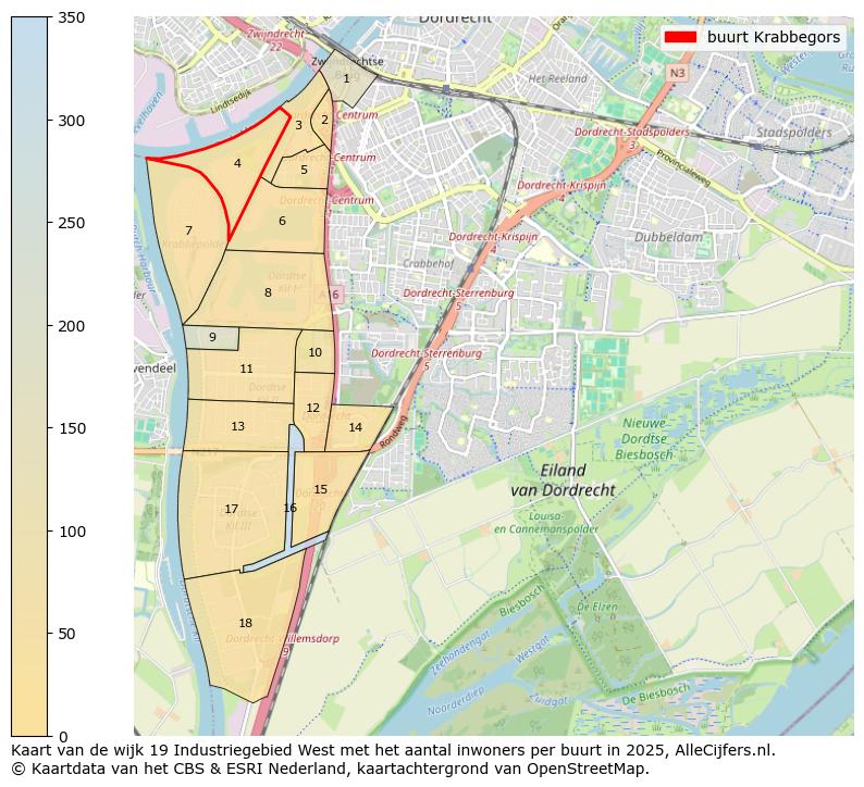 Afbeelding van de buurt Krabbegors op de kaart.