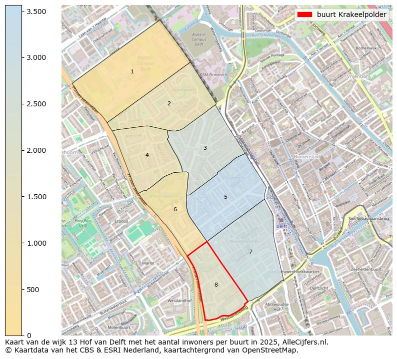 Afbeelding van de buurt Krakeelpolder op de kaart.