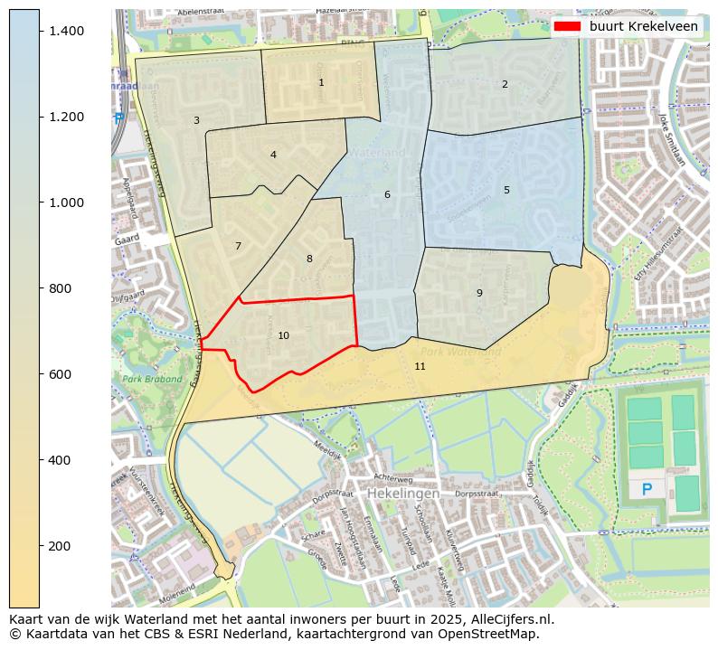 Afbeelding van de buurt Krekelveen op de kaart.