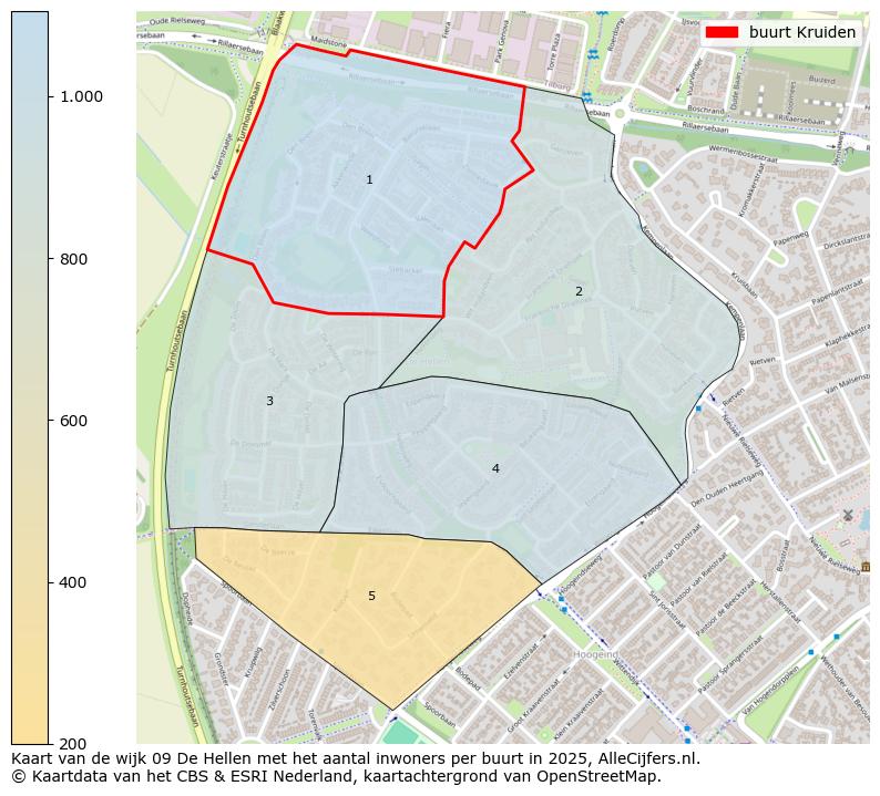Afbeelding van de buurt Kruiden op de kaart.