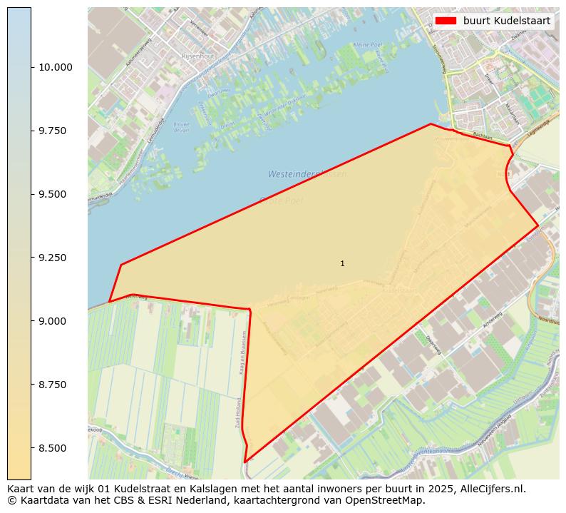 Afbeelding van de buurt Kudelstaart op de kaart.