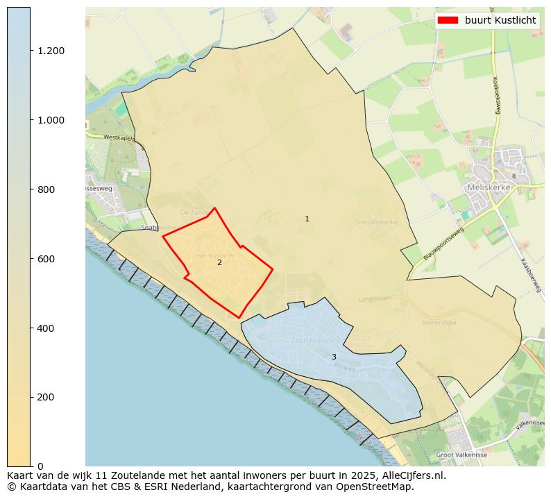 Afbeelding van de buurt Kustlicht op de kaart.