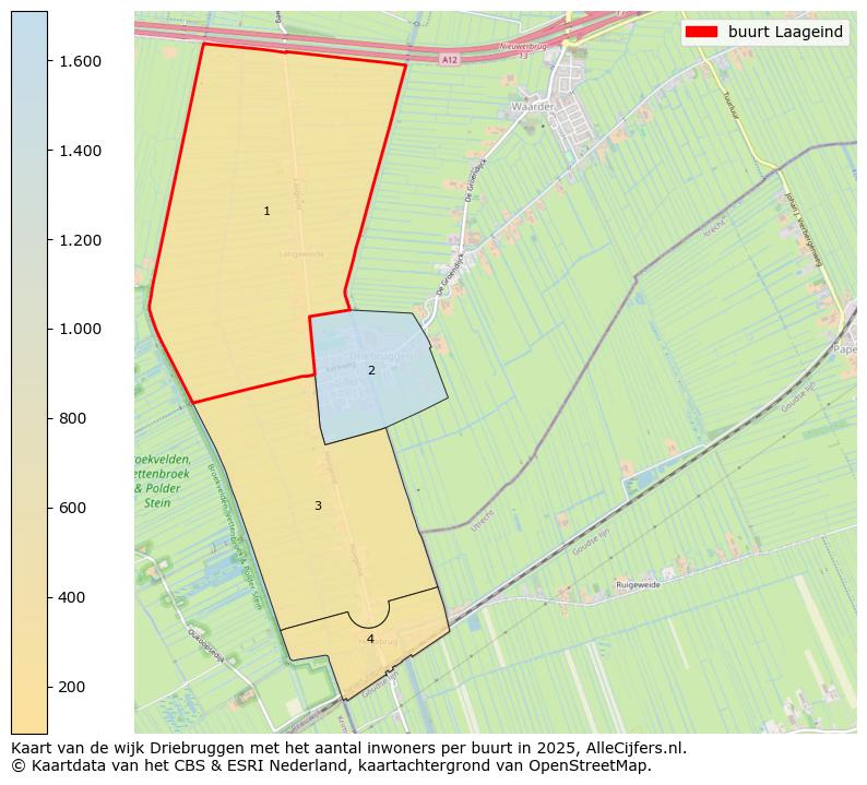 Afbeelding van de buurt Laageind op de kaart.