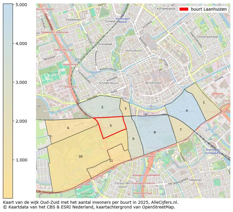 Afbeelding van de buurt Laanhuizen op de kaart.