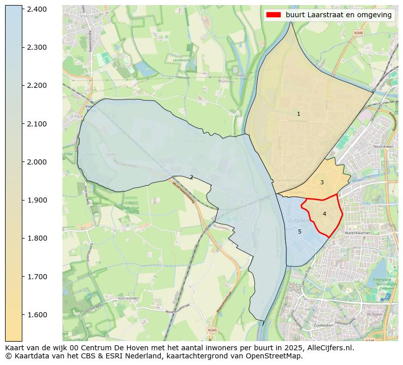 Afbeelding van de buurt Laarstraat en omgeving op de kaart.