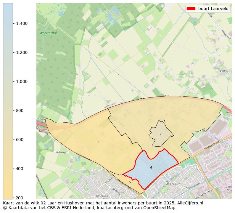 Afbeelding van de buurt Laarveld op de kaart.
