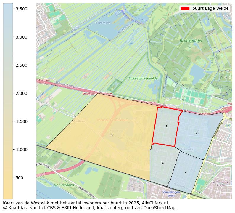 Afbeelding van de buurt Lage Weide op de kaart.