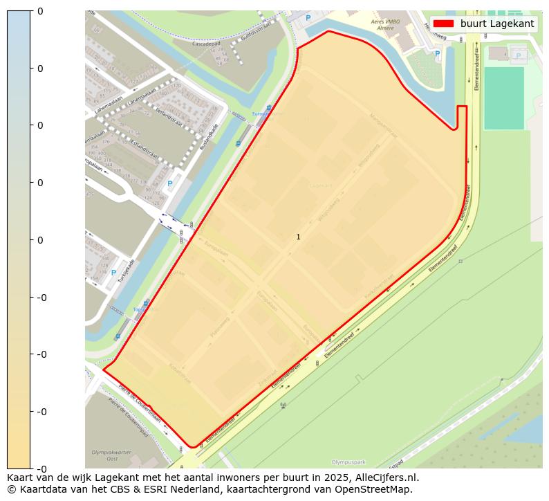 Afbeelding van de buurt Lagekant op de kaart.