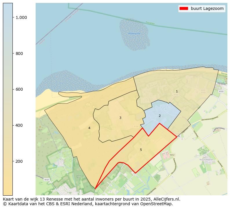 Afbeelding van de buurt Lagezoom op de kaart.