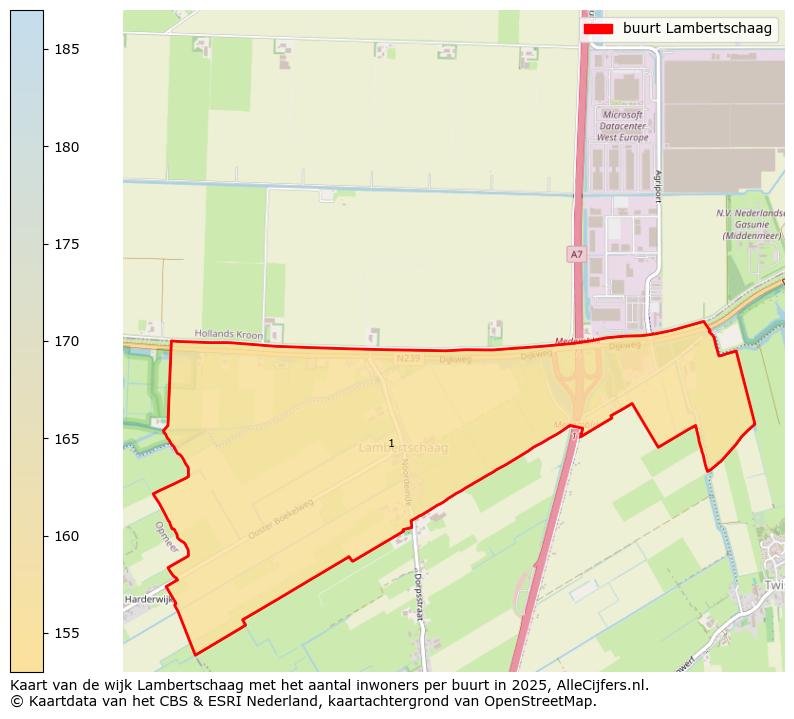 Afbeelding van de buurt Lambertschaag op de kaart.