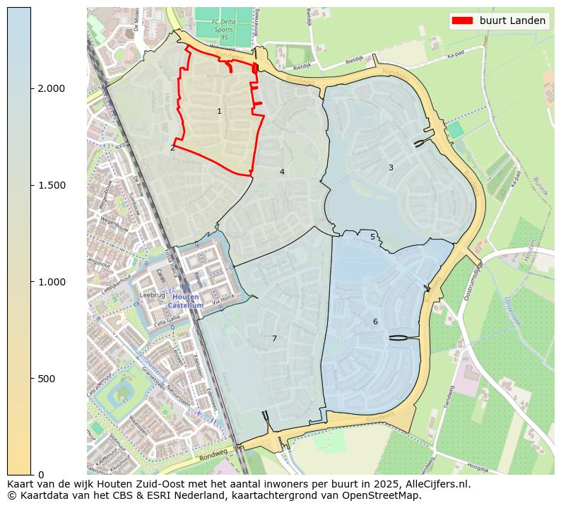 Afbeelding van de buurt Landen op de kaart.
