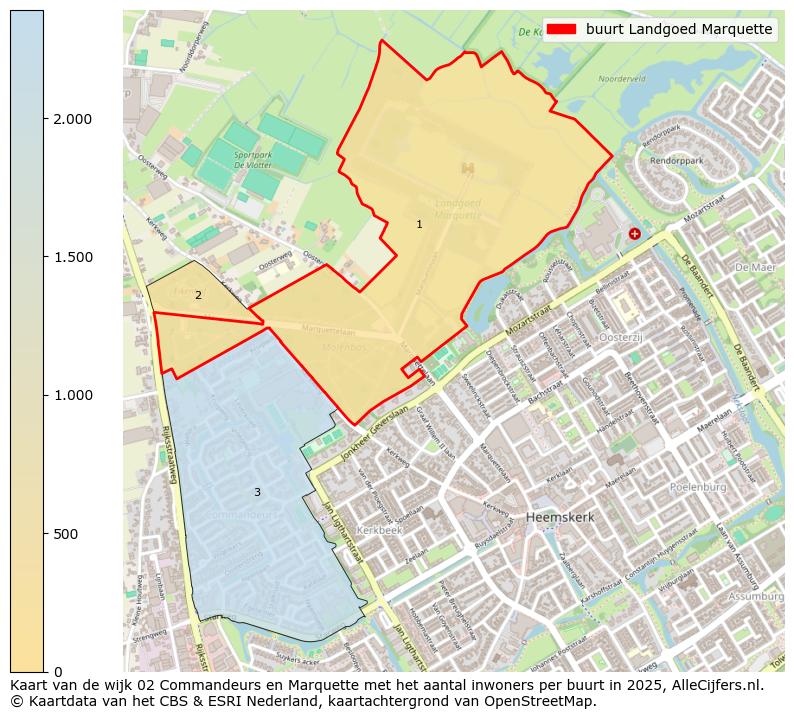 Afbeelding van de buurt Landgoed Marquette op de kaart.