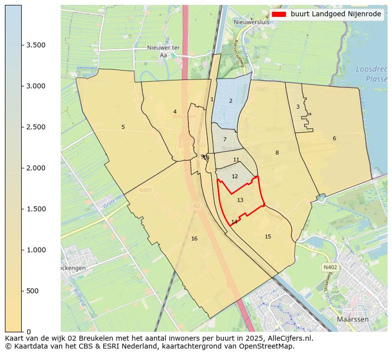Afbeelding van de buurt Landgoed Nijenrode op de kaart.