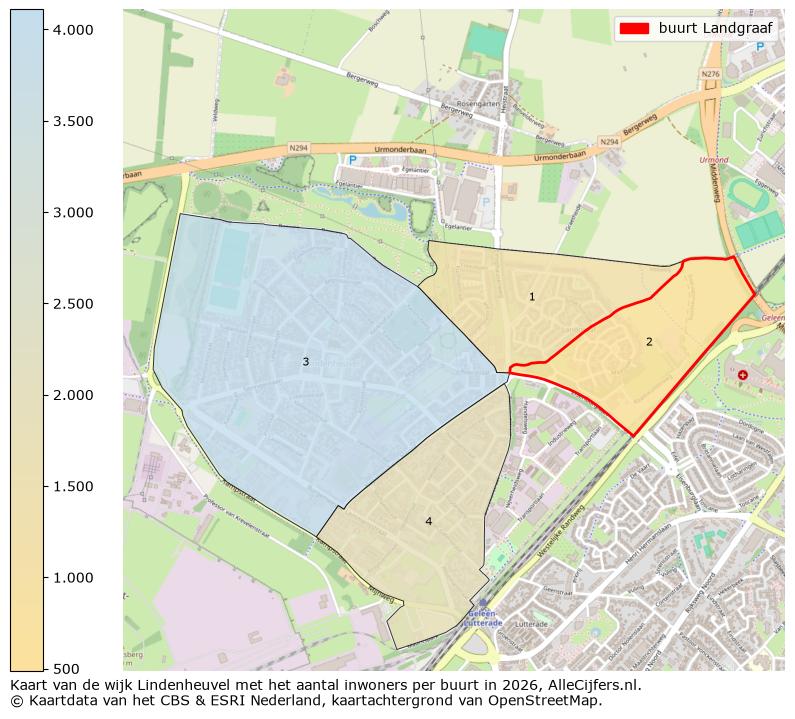 Afbeelding van de buurt Landgraaf op de kaart.
