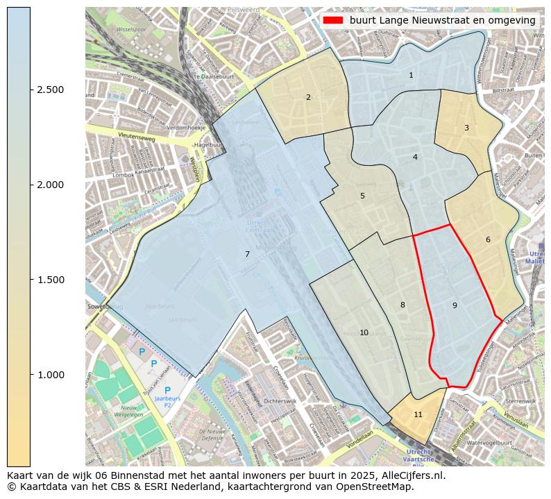 Afbeelding van de buurt Lange Nieuwstraat en omgeving op de kaart.