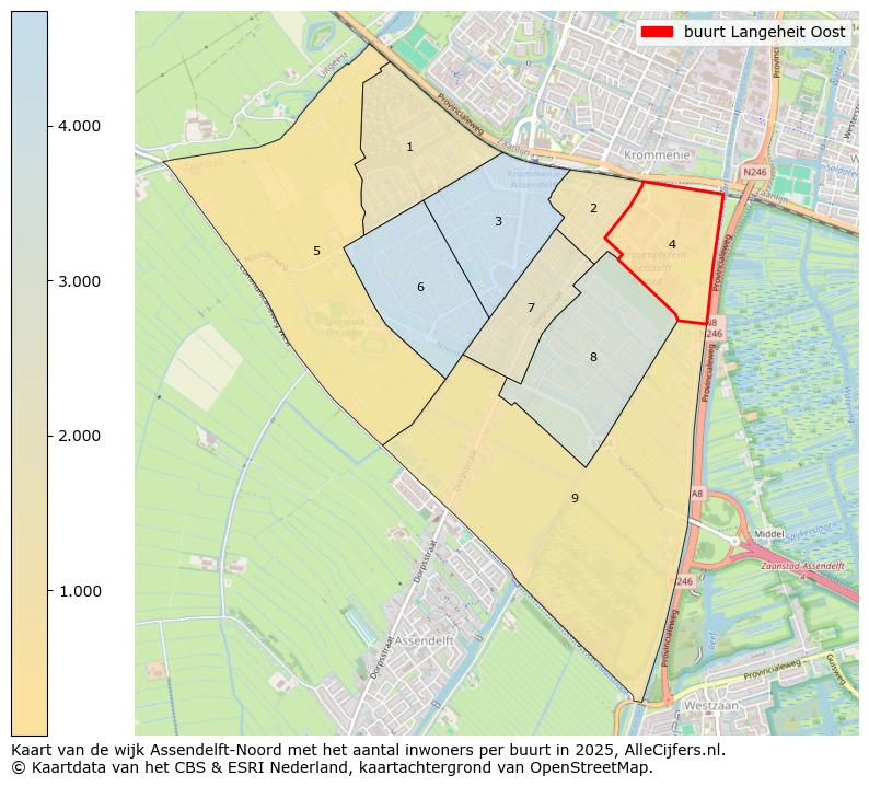 Afbeelding van de buurt Langeheit Oost op de kaart.