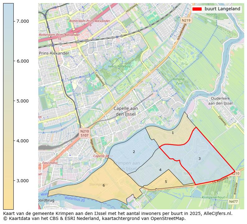 Afbeelding van de buurt Langeland op de kaart.