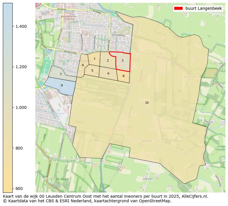 Afbeelding van de buurt Langenbeek op de kaart.