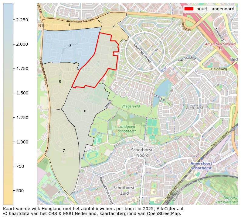 Afbeelding van de buurt Langenoord op de kaart.
