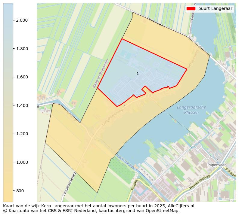 Afbeelding van de buurt Langeraar op de kaart.