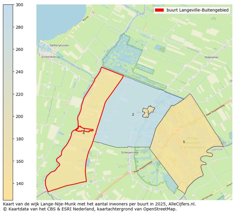 Afbeelding van de buurt Langeville-Buitengebied op de kaart.
