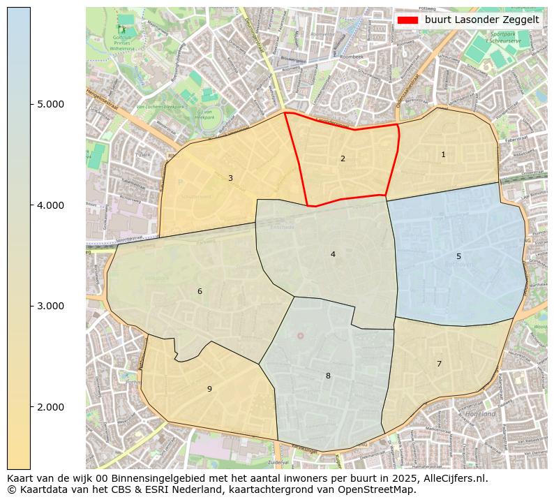 Afbeelding van de buurt Lasonder Zeggelt op de kaart.