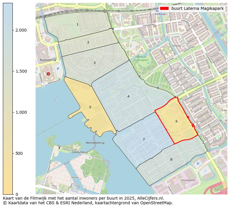 Afbeelding van de buurt Laterna Magikapark op de kaart.