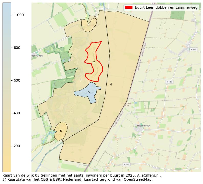 Afbeelding van de buurt Leemdobben en Lammerweg op de kaart.