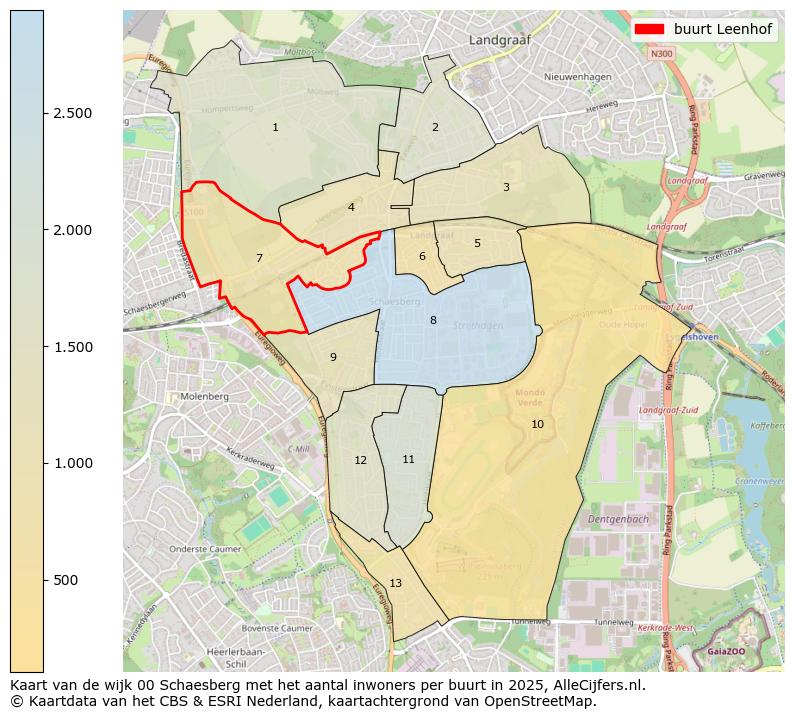 Afbeelding van de buurt Leenhof op de kaart.