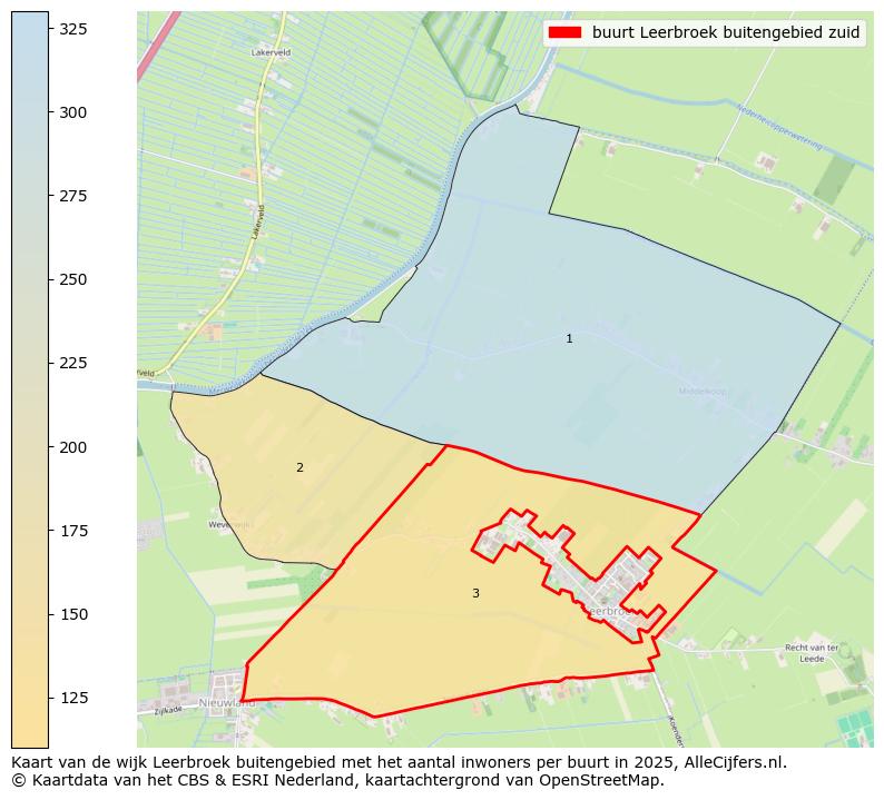 Afbeelding van de buurt Leerbroek buitengebied zuid op de kaart.