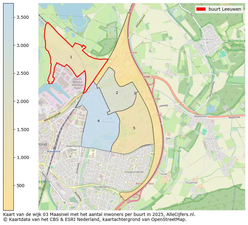 Afbeelding van de buurt Leeuwen op de kaart.