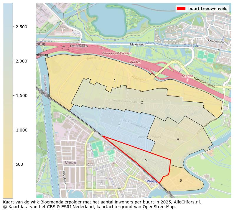 Afbeelding van de buurt Leeuwenveld op de kaart.