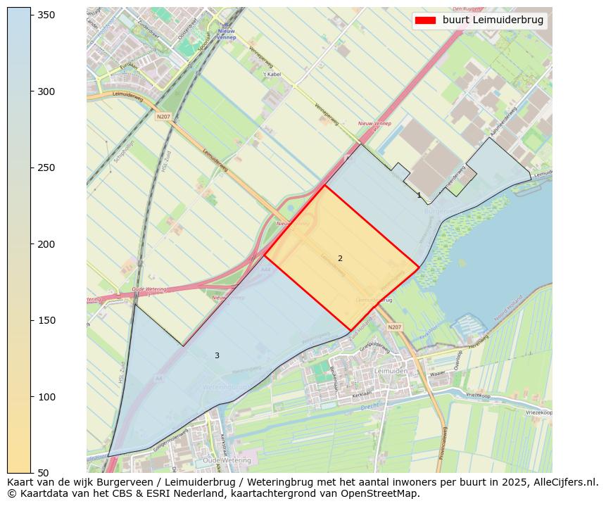 Afbeelding van de buurt Leimuiderbrug op de kaart.