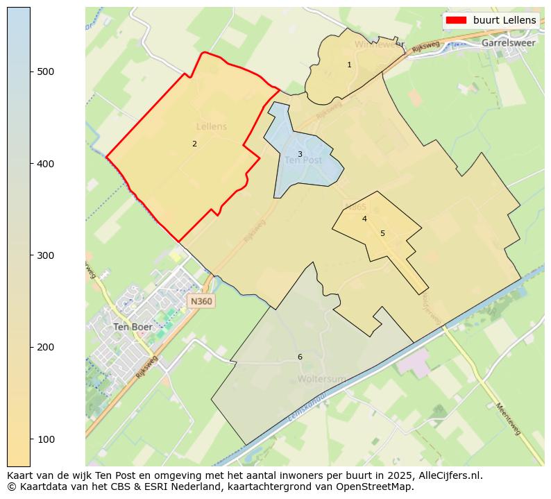 Afbeelding van de buurt Lellens op de kaart.