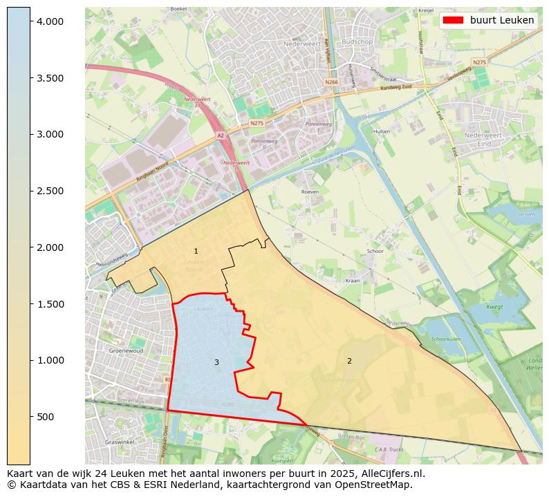 Afbeelding van de buurt Leuken op de kaart.
