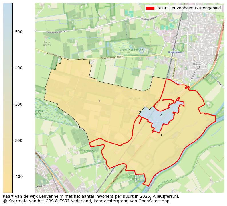 Afbeelding van de buurt Leuvenheim Buitengebied op de kaart.