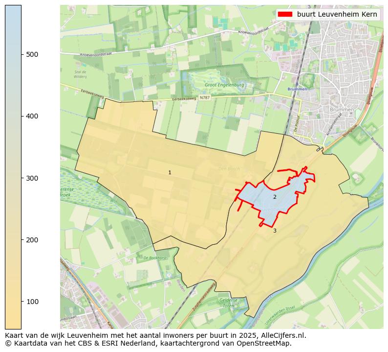 Afbeelding van de buurt Leuvenheim Kern op de kaart.