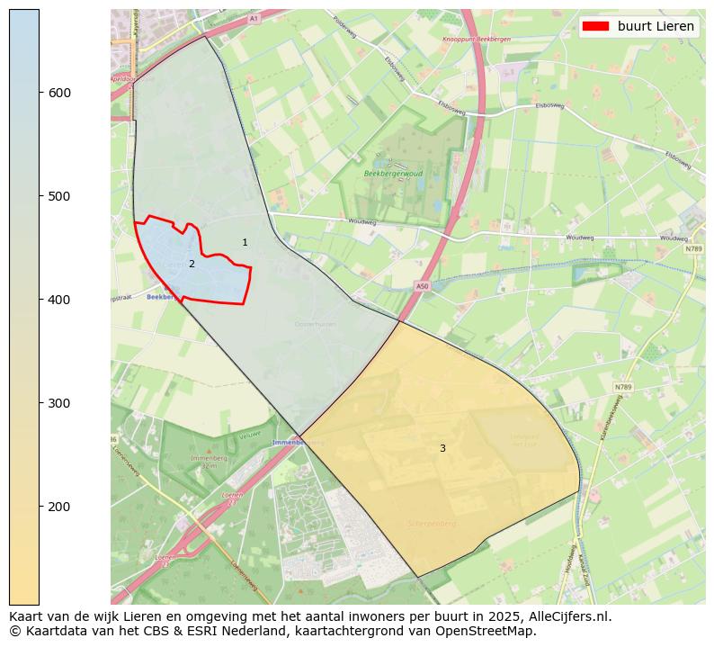 Afbeelding van de buurt Lieren op de kaart.
