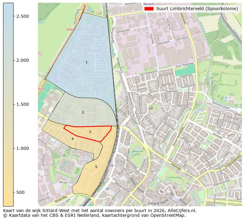 Afbeelding van de buurt Limbrichterveld (Spoorkolonie) op de kaart.