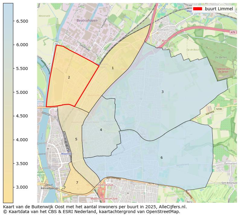 Afbeelding van de buurt Limmel op de kaart.
