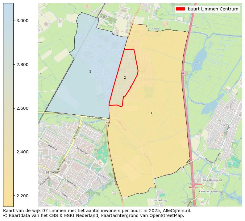 Afbeelding van de buurt Limmen Centrum op de kaart.