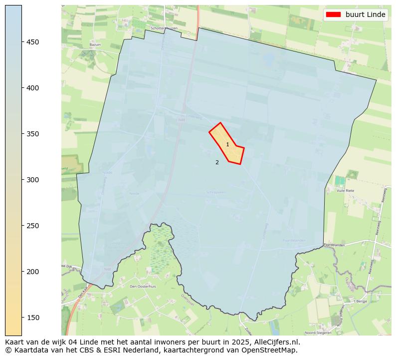 Afbeelding van de buurt Linde op de kaart.