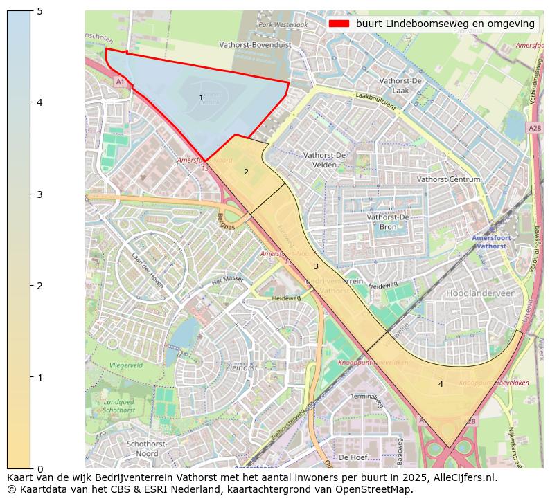 Afbeelding van de buurt Lindeboomseweg en omgeving op de kaart.