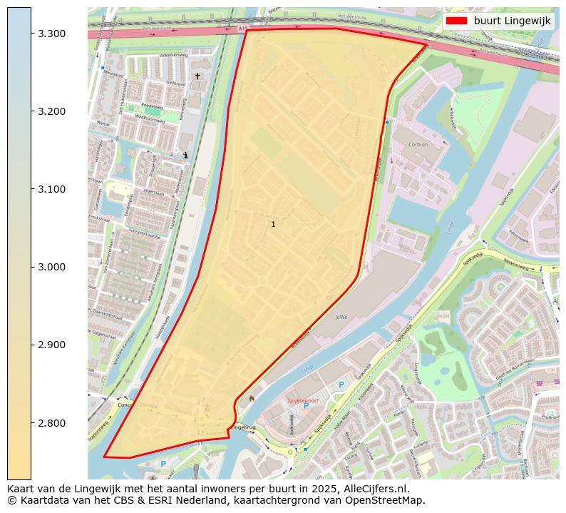 Afbeelding van de buurt Lingewijk op de kaart.