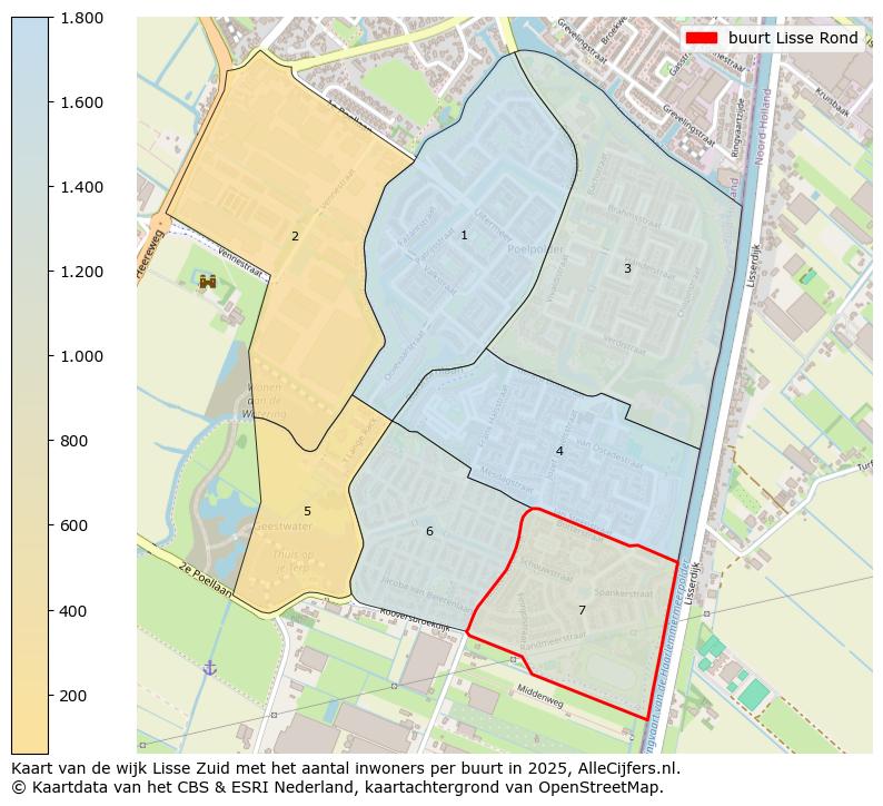 Afbeelding van de buurt Lisse Rond op de kaart.